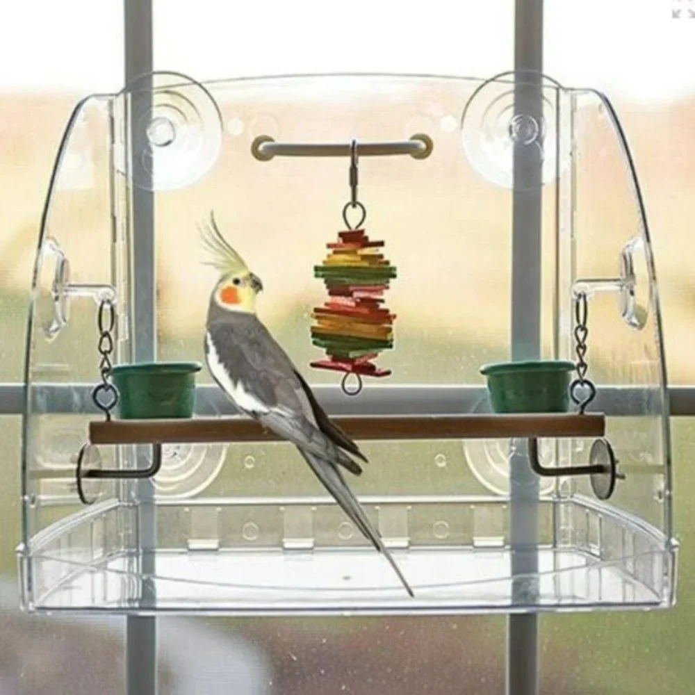 Caitec Awesome Parrot Window Play Center